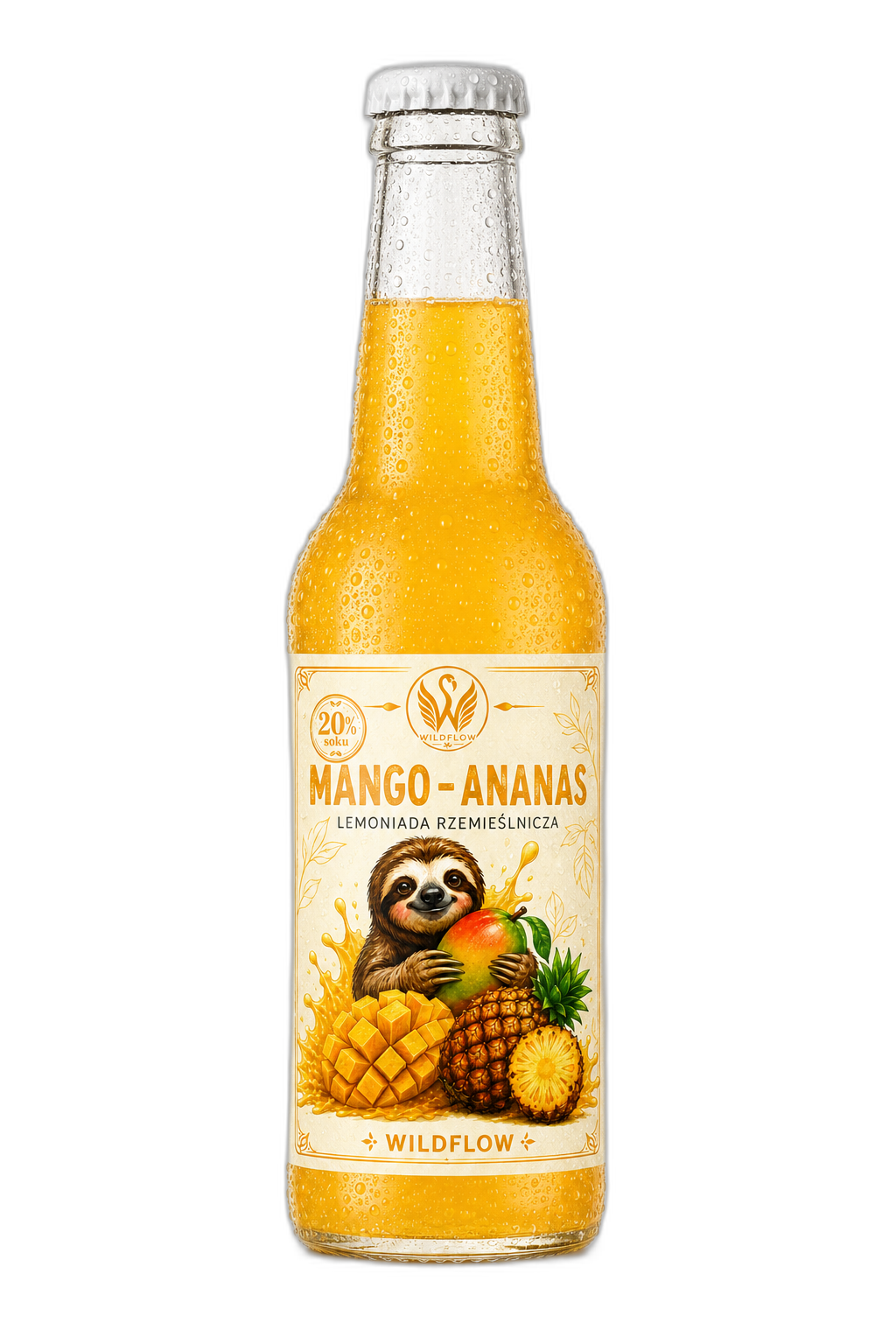 Butelka WildFlow Mango Ananas